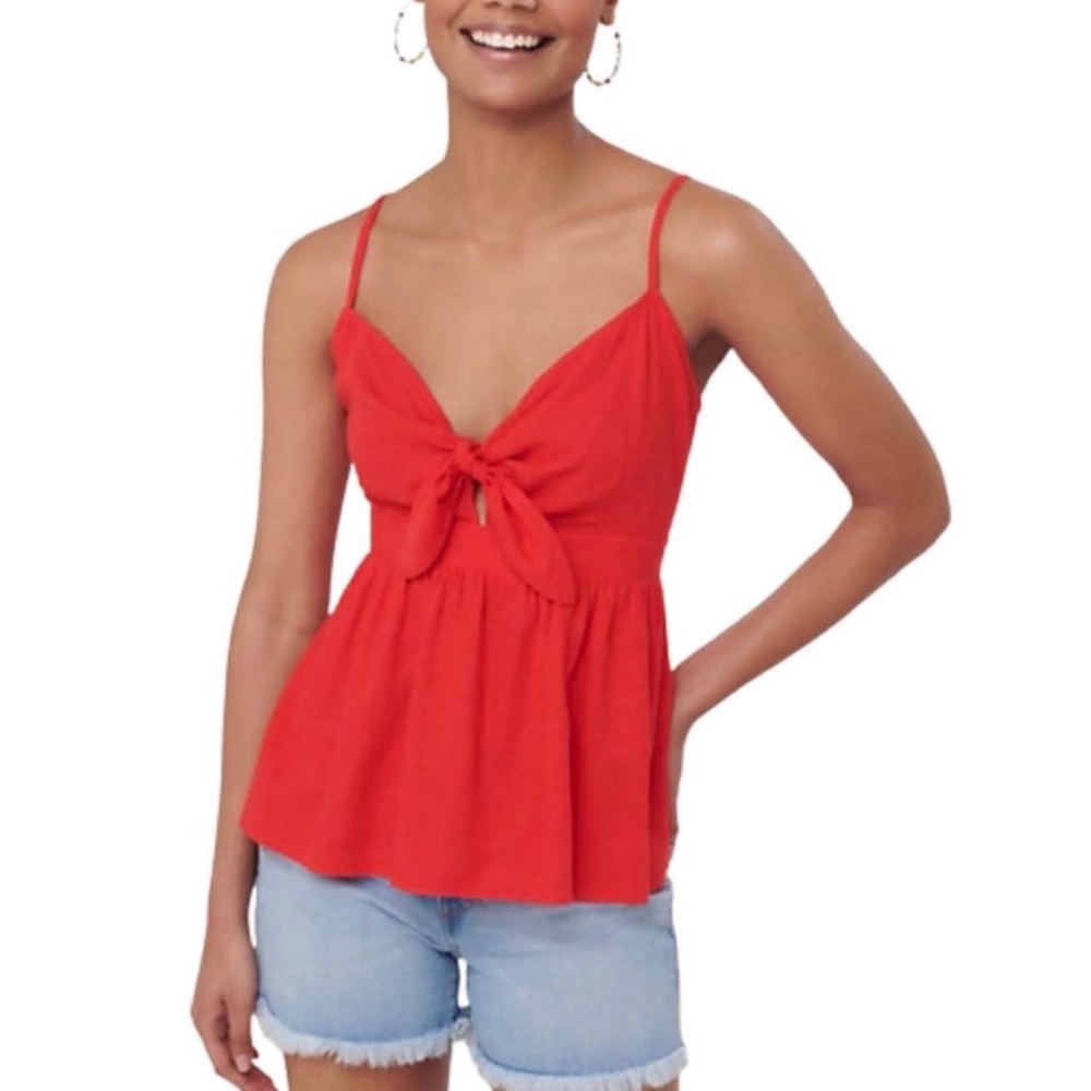 Ann Taylor Loft Plus Red Tank
